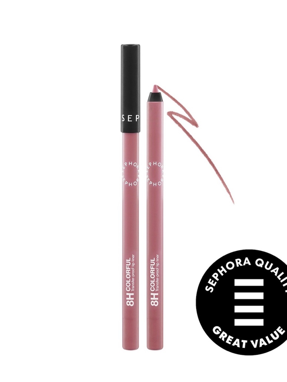 Sephora Collection Colorful 8H Longwear Transferproof Lip Liner 01 Pink Frostin